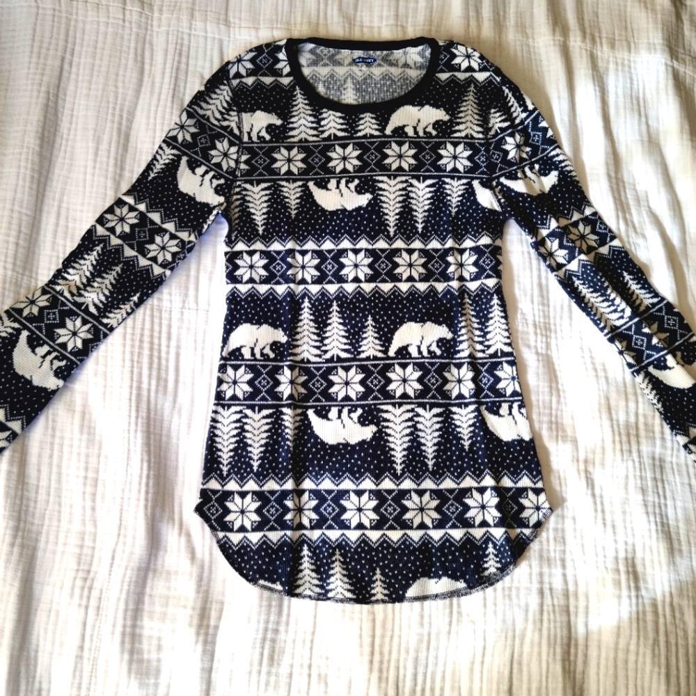 Old Navy Thermal Longsleeve Shirt